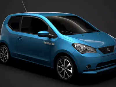 Seat Mii Electric 3d 2020 3D model
