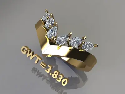 FASION RING 3D model