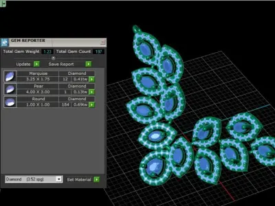 Tanmania pendant 3D print model
