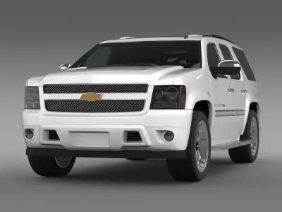 Chevrolet Tahoe XFE 2008 3D model