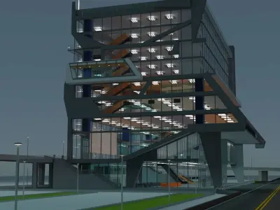 Building 5 3D model