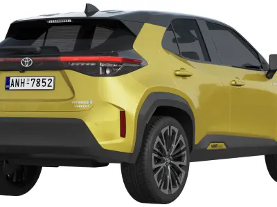Toyota Yaris Cross 3D model by zifir3d