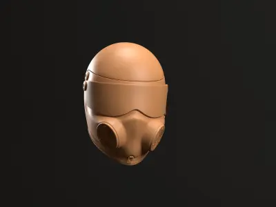 Kentuckian Driver Helmet 3D print model