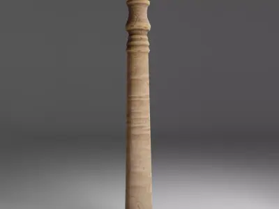 Pillars Low-poly 3D model purchase
