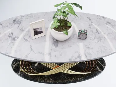 Meeting Table 3D model