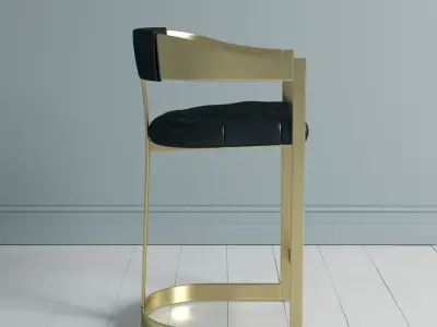 Beaumont Bar Stool 3D model