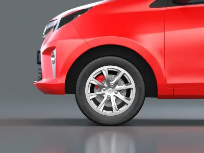 Toyota Calya 2017 3D model