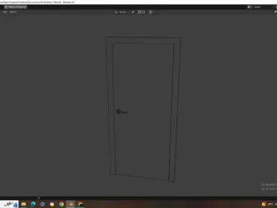 Doors Collection - 10 Doors Low-poly 3D model