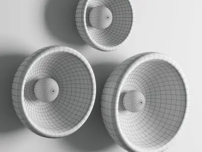 The SONIAH Lighting Collection wall light Low-poly 3D model