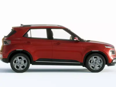 Hyundai Venue 2020 3D model by Bug-IRL3D