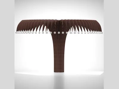 Parametric Column Cover 3D model