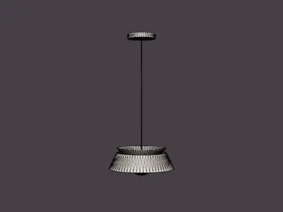 Cuna Lamp Low-poly 3D model