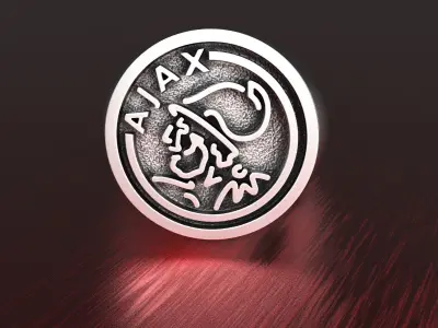 Amsterdam Ajax FC Legend Football Fans Rings Soccer Jewelry 3D print model