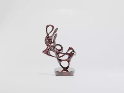 ArchViz Abstract Sculpture 3 3D model