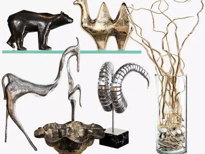 Decor set 62 3D model