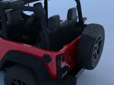 Jeep Wrangler  3D model