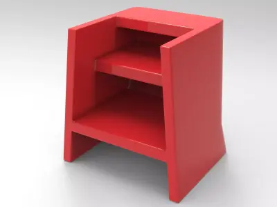 Oki Ladder Low-poly 3D model