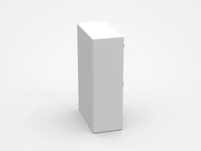 Industrial Storage Cabinet For People On Wheelchair 3D model