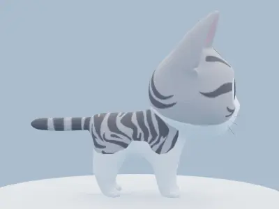 Chi 3D Model Low-poly 3D model