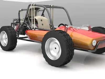 PUBG BUGGY  3D model