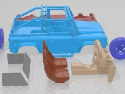 Land Rover Defender SVX 2012 Printable Car 3D print model