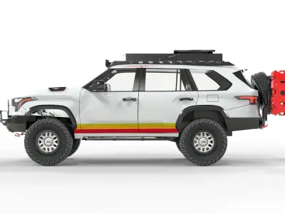 Toyota Sequoia Trd 2025  3D model