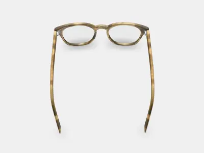 Felix Eyeglasses in Sandalwood Matte 3D model