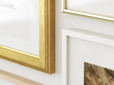 Gallery Wall 81 3D model