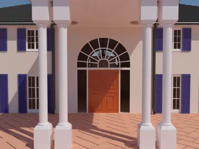 Luxury House 3D model