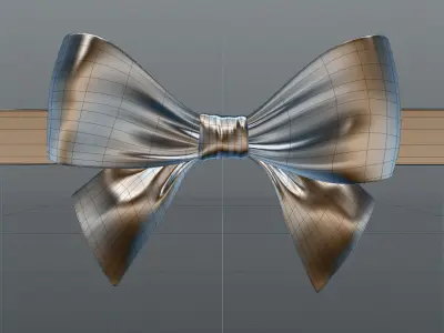Ribbon gift 3D model