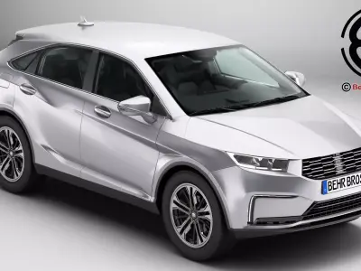 Generic SUV 3 3D model