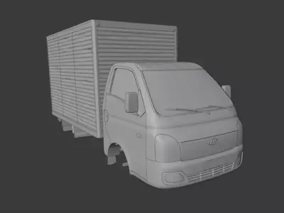 Hyundai Hr box 3D model