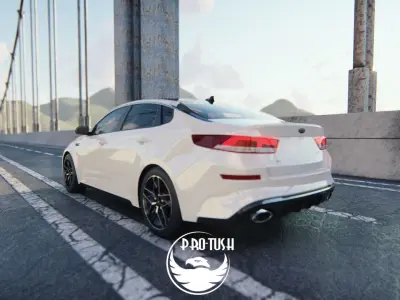 KIA OPTIMA 2019 3D model