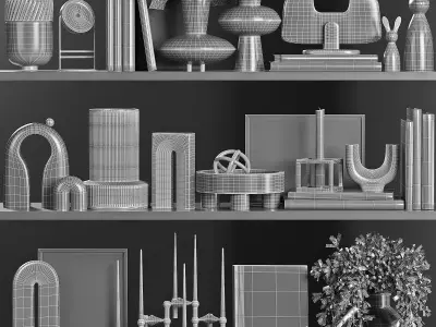 decorative set15 3D model