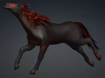 Horse-G10 3D model