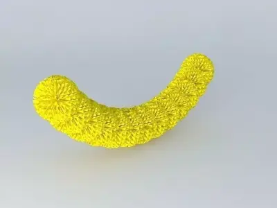 Tinsle banana Free 3D model