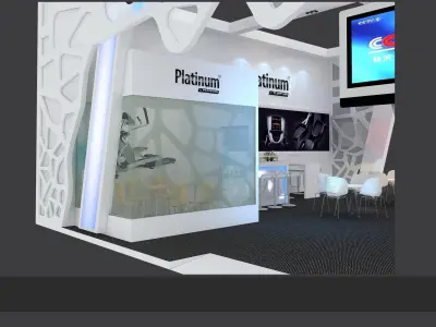 Exhibition - Area - 11X14-3DMAX2012-023 3D model