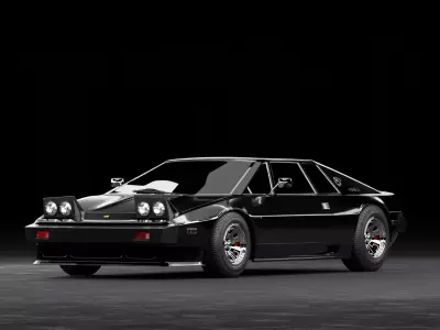 Lotus Esprit S1 Car 3D Model 3D model