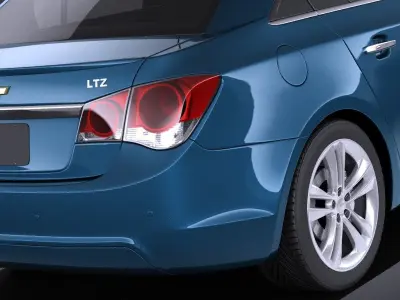 Chevrolet Cruze Sedan 2015 VRAY 3D model