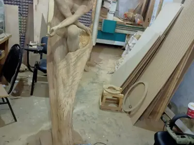 Angel by Benjamin victor artist 3D print model