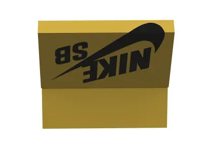 Nike Shoe Box PBR 15 Low-poly 3D model