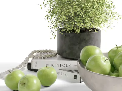 Decorative Set 08 3D model