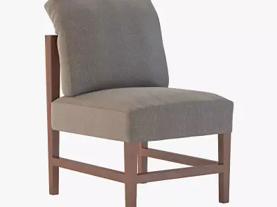 Fall Back Dining Chair 3D model