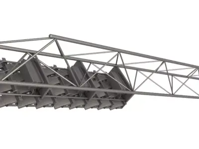 Stadium Lights 3D model
