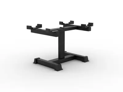 Adjustable Dumbbell 3D model
