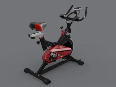 Fitness Bike 3D model