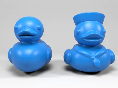 Ducklings 3D print model