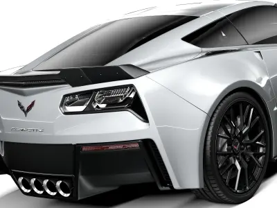 Chevrolet Corvette C7 Z06 2014 3D model