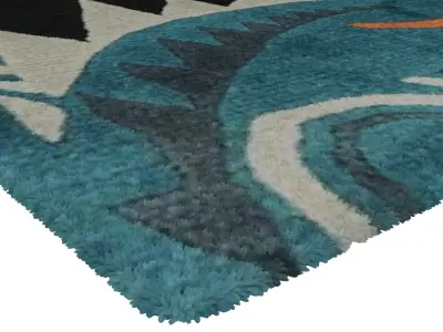 Rug Set 1940 3D model