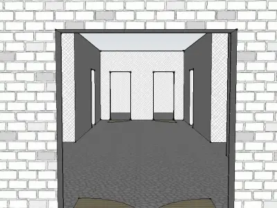 Open Floor Plan 3D model